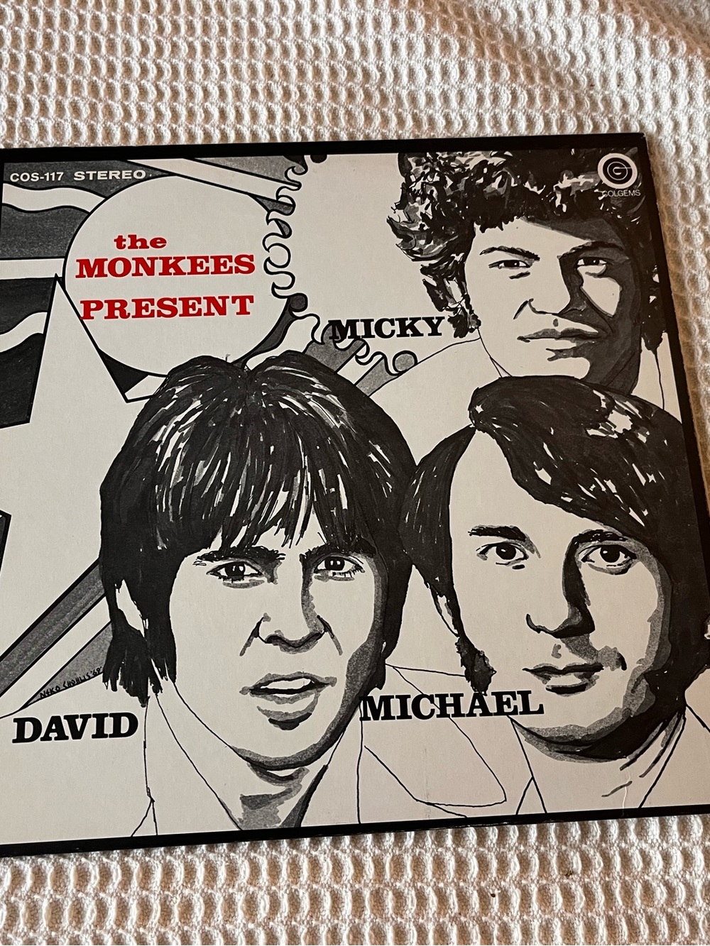 The Monkees Present Album Vinyl Record Lp 1969 Very Good Plus